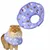FurryFusion Collier anti-léchage violet pour chat FurryFusion Collier anti-léchage violet pour chat