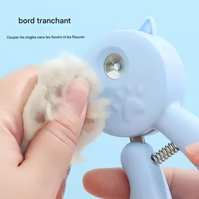 FurryFusion Coupe-griffes anti-éclaboussures pour chat