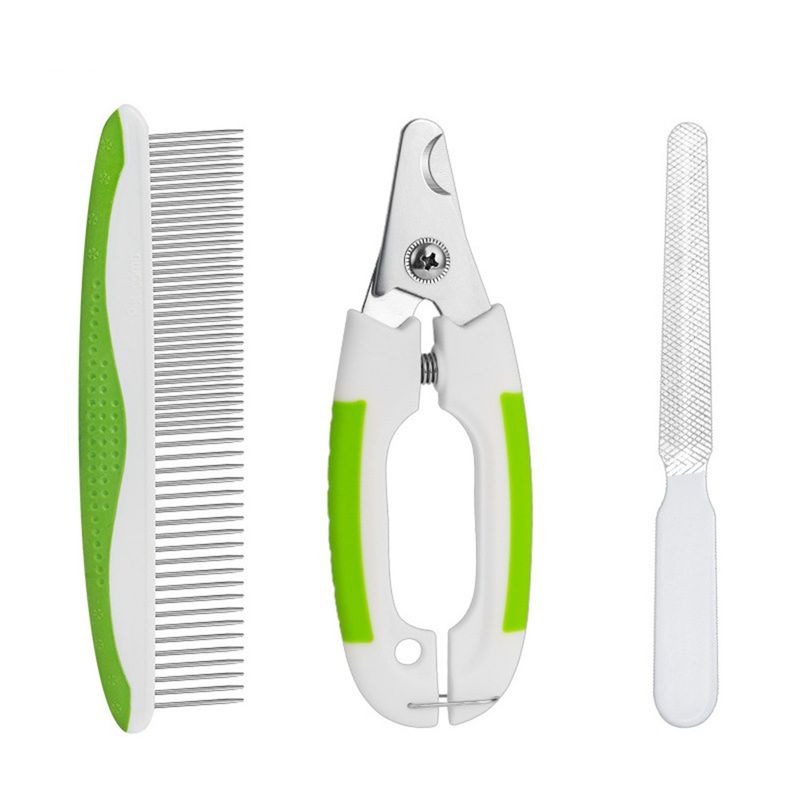 IntiMeg Kit de soin pour chat (peigne + ciseaux + fichier)