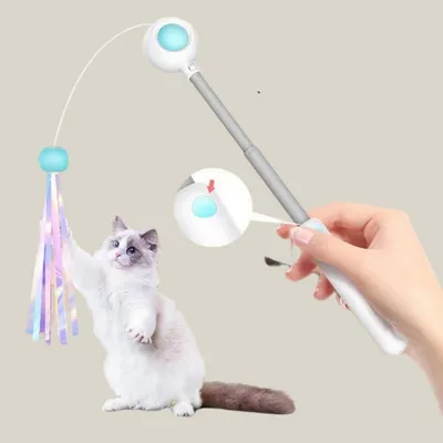 Petopia Jouet à plumes pour chat