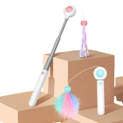 Petopia Jouet à plumes pour chat