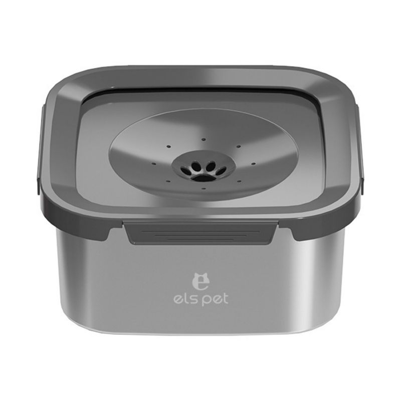 IntiMeg Gamelle d'eau anti - éclaboussure en acier inoxydable 4,5L