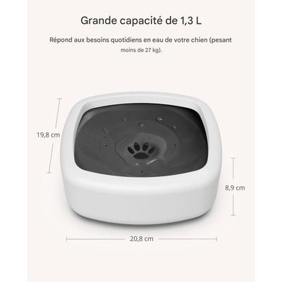 IntiMeg Spritzfreier Wassernapf für Hunde