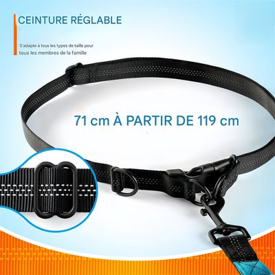 Pet Planet Laisse rétractable réfléchissante pour promenade