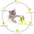 Pet Planet Chats Playful Moments Moulin à Vent Jouet pour Chat