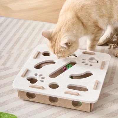 Pet Planet Chats Boîte en Feutre de Labyrinthe Éducatif