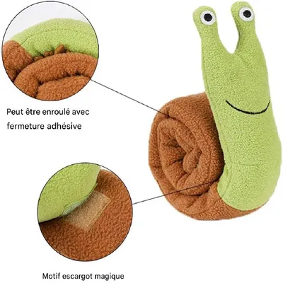 Petopia Jouet en forme d'escargot pour chien