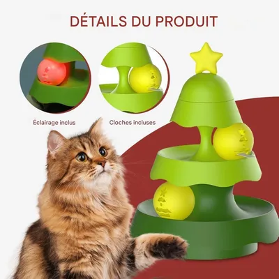 IntiMeg Jouet Cat Activity Flip Board pour chat