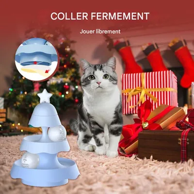 IntiMeg Jouet Cat Activity Flip Board pour chat