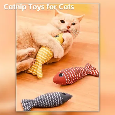 Pet Planet Chats Lot de 3 Jouets à Mâcher pour Chats