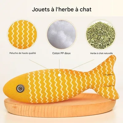 Pet Planet Chats Lot de 3 Jouets à Mâcher pour Chats