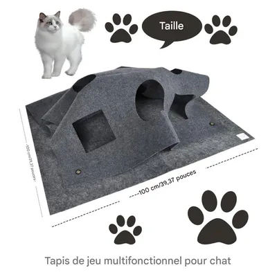 IntiMeg Tapis de Jeu pour Chat