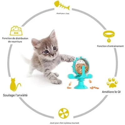 Pet Planet Chats Playful Moments Moulin à Vent Jouet pour Chat