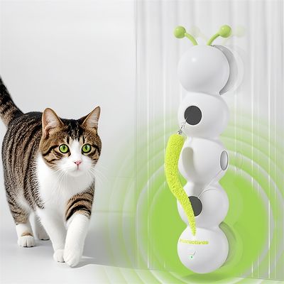 Pet Planet Jouet interactif en forme de ver pour chat