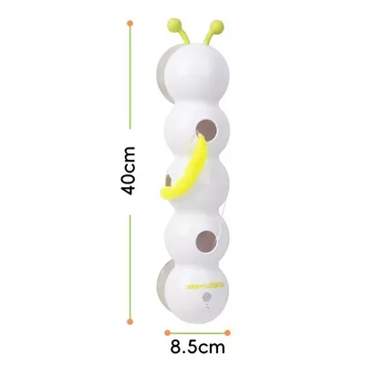 Pet Planet Juguete interactivo para gatos con forma de gusano