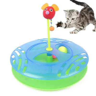 IntiMeg Jouet Cat Activity Flip Board pour chat