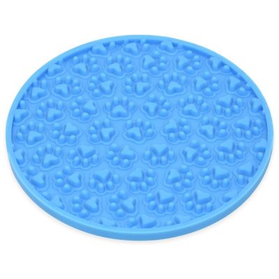 IntiMeg Tapis à Lécher bleu pour Chiens
