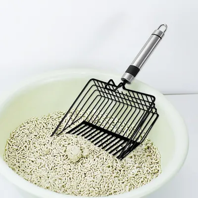 IntiMeg Pelle à litière en métal pour chat