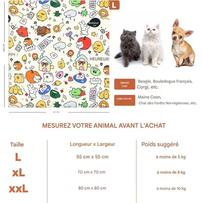 Pet Planet Chats Sac de Beauté