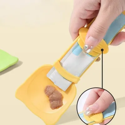 Petopia Lot de 2 cuillères à presser pour chat