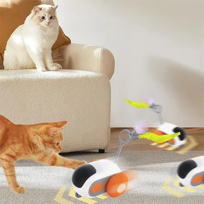 Pet Planet Jouet interactif Turbo Tail 2.0 pour chat