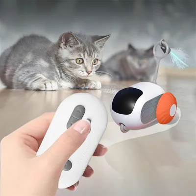Pet Planet Jouet interactif Turbo Tail 2.0 pour chat