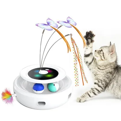 Pet Planet Jouet électrique multifonctionnel pour chat