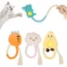 Pet Planet Chats InteractiveSet Lot de 4 Jouets