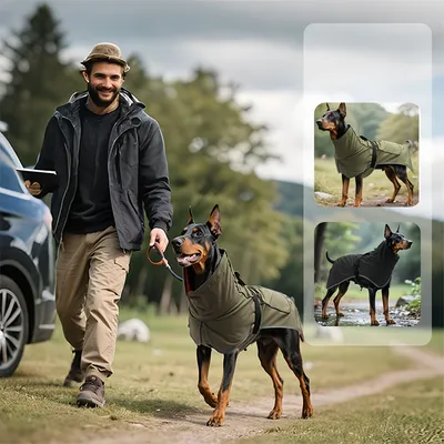 Pet Planet Veste imperméable et réfléchissante pour chien Pet Planet Veste imperméable et réfléchissante pour chien