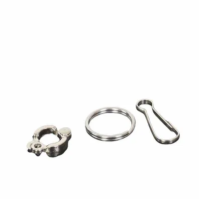 Petopia Bracelet de cheville en acier inoxydable pour perroquet