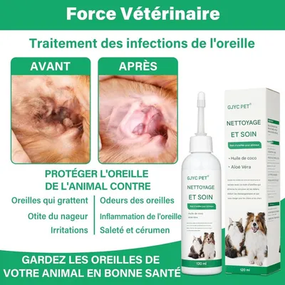 Petopia  Nettoyant pour les oreilles