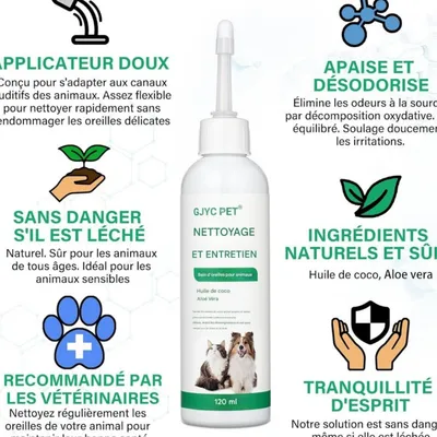 Petopia  Nettoyant pour les oreilles