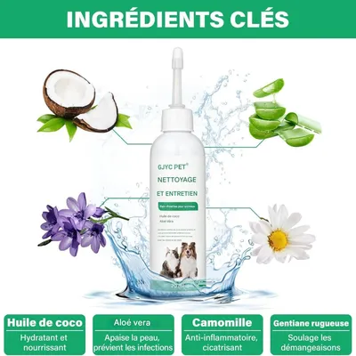 Petopia  Nettoyant pour les oreilles