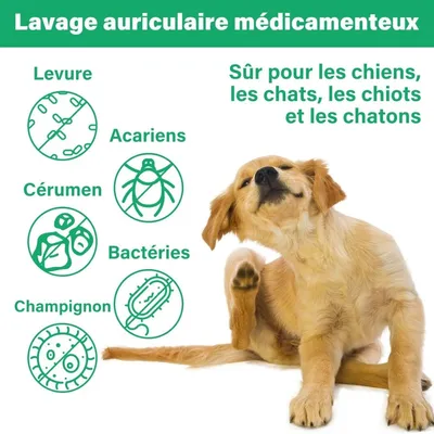 Petopia  Nettoyant pour les oreilles