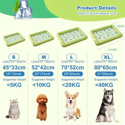 IntiMeg Lit rafraîchissant pour chien