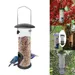 IntiMeg Hängendes Vogelfutterhaus aus Metall
