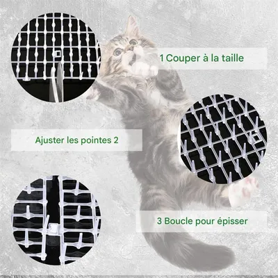 IntiMeg Tapis de Dressage Dissuasif pour Chat et Chien