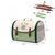 IntiMeg Sac à dos de transport pour chien de compagnie polyvalent