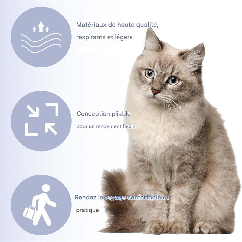 IntiMeg Sac de Transport pour Chat