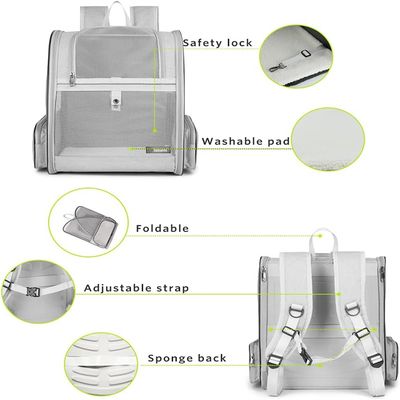 IntiMeg Mochila transportadora para gatos