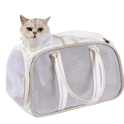 Pet Planet Sac de transport en PU pour animaux de compagnie