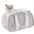 Pet Planet Sac de transport en PU pour animaux de compagnie