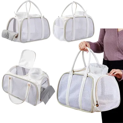 Pet Planet Sac de transport en PU pour animaux de compagnie