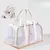 Pet Planet Sac de transport en PU pour animaux de compagnie