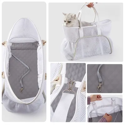 Pet Planet Sac de transport en PU pour animaux de compagnie