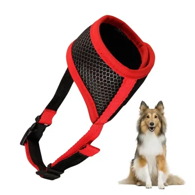 Petopia Muselière réglable en nylon pour chien Petopia Muselière réglable en nylon pour chien