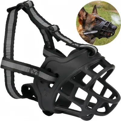 Pet Planet Muselière en silicone souple pour chiens Pet Planet Muselière en silicone souple pour chiens