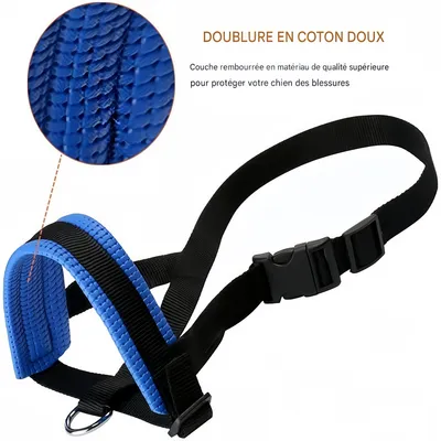 Pet Planet Muselière en nylon réglable pour chien