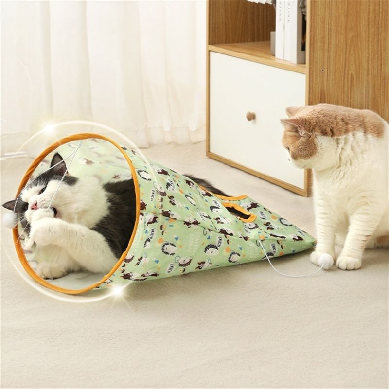 Pet Planet Jouet tunnel avec pour chat