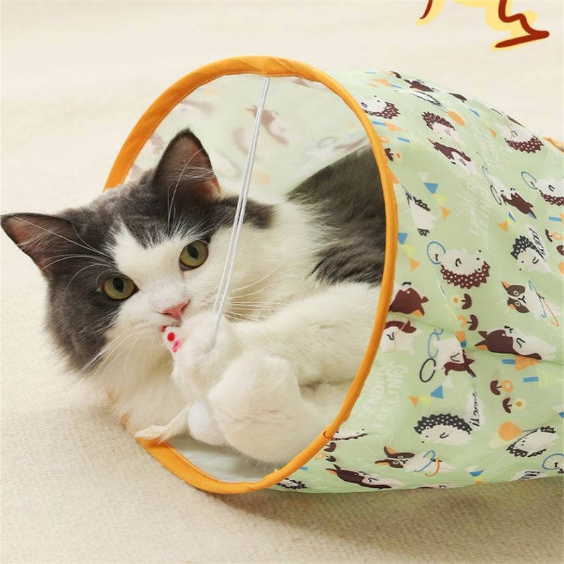 Pet Planet Jouet tunnel avec pour chat